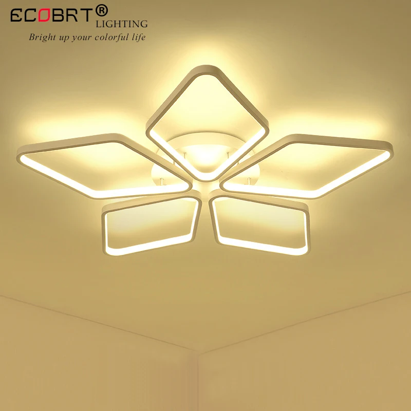 ECOBRT Modern Acrylic led ceiling lights for living room bedroom dining room home ceiling lamp lighting light fixtures