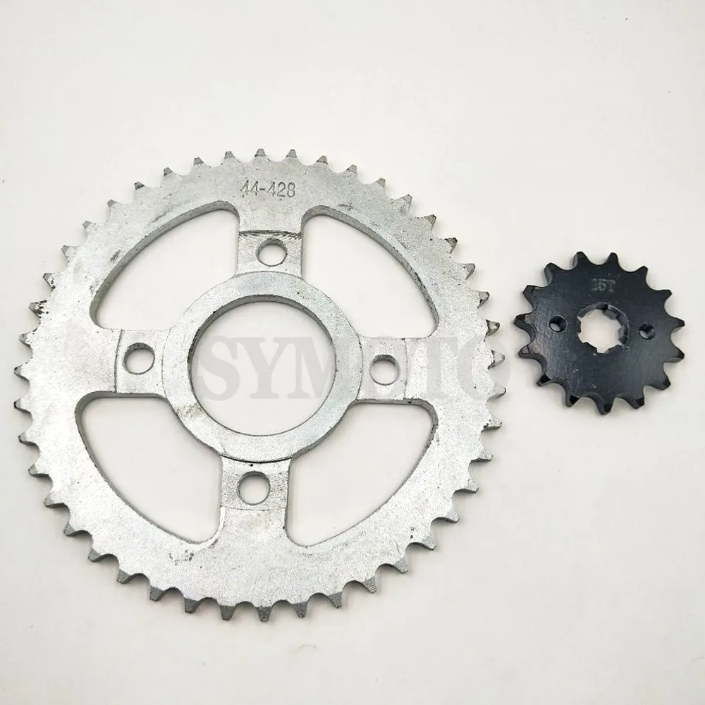 Motorcycle Front Rear Sprocket Geartransmission For Yamaha Tzr125 Tzr 125 Chain 428 Sprockets Aliexpress