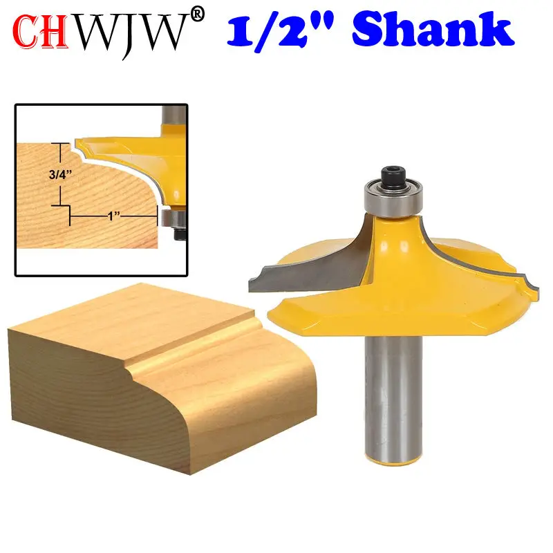 1 قطعة المصغرة مع الخرزة حافة الطاولة راوتر بت 1/2 \