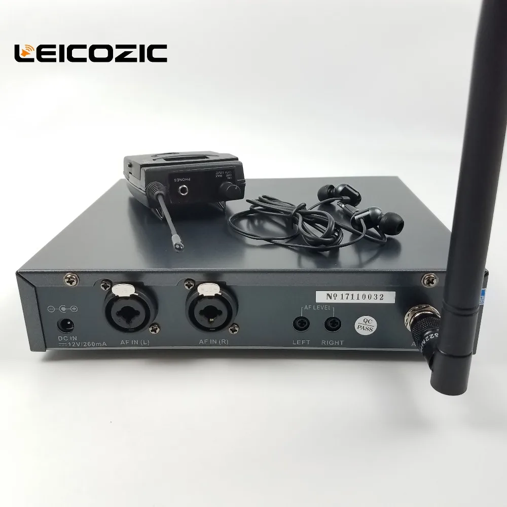 Leicozic 300G3 iem беспроводные системы мониторинга профессиональные звуковые системы uhf в ухо монитор система Профессиональные сценические мониторы