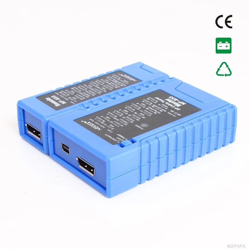  NOYAFA New Arrival NF-633 HDMI Cable Teser DisplayPort Cable Tester testing DisplayPort cables erro