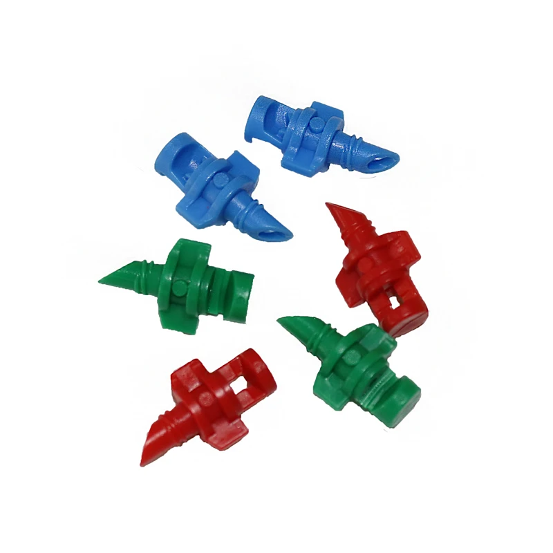 

200 Pcs Green 180 Degrees/red 360 Degrees Nozzle For Cloning Machine Hydroponic Garden Irrigation Systems Simple Refraction