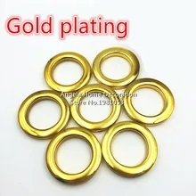 20 шт./партия, новые модные высококачественные занавески, аксессуары, римское кольцо, римская втулка для занавесок, Золотой и Серебряный круг с отверстием