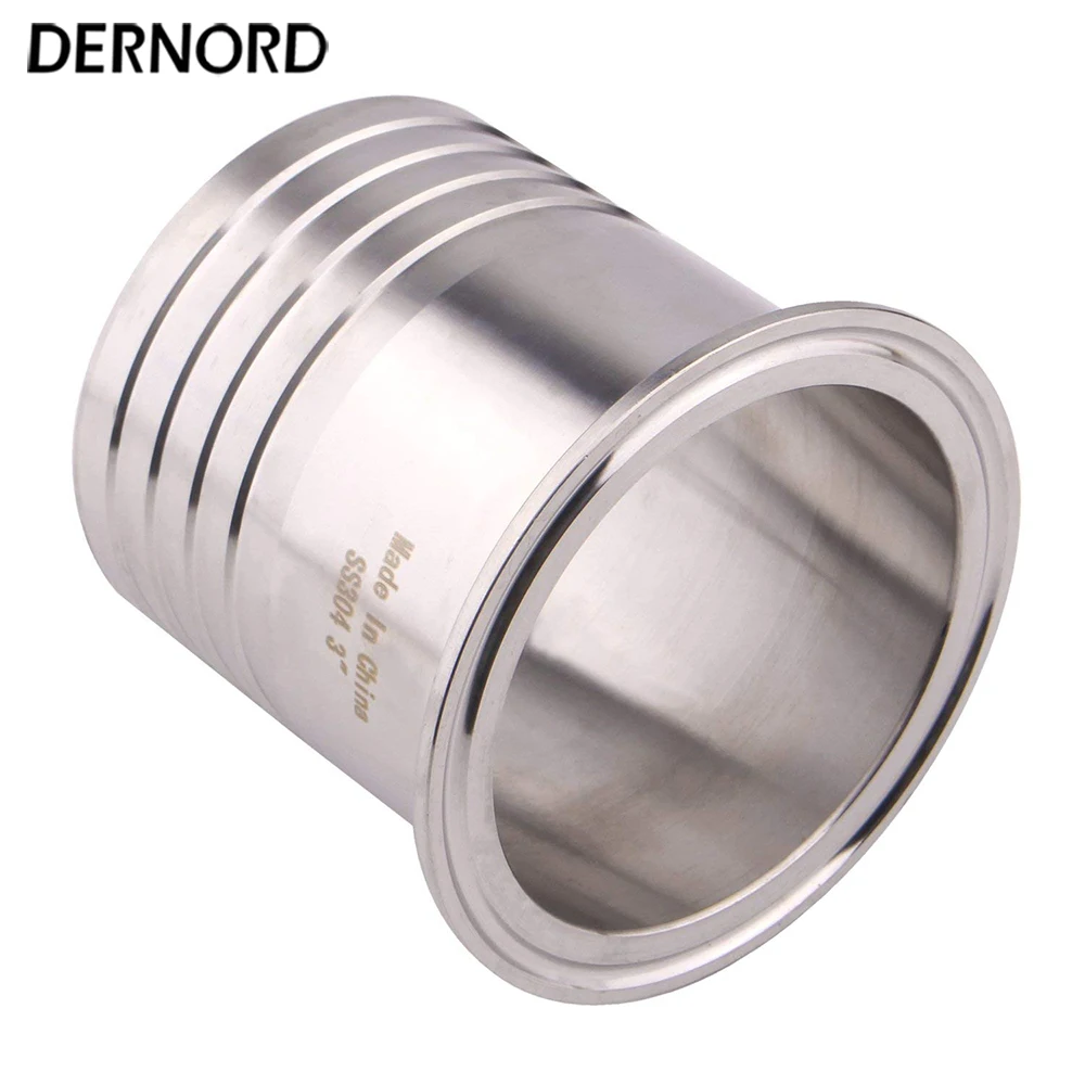 DERNORD 3 &quotсанитарный шланг Колючая труба фитинг до 3&quot Tri Clamp SUS304 наконечник O/D 77
