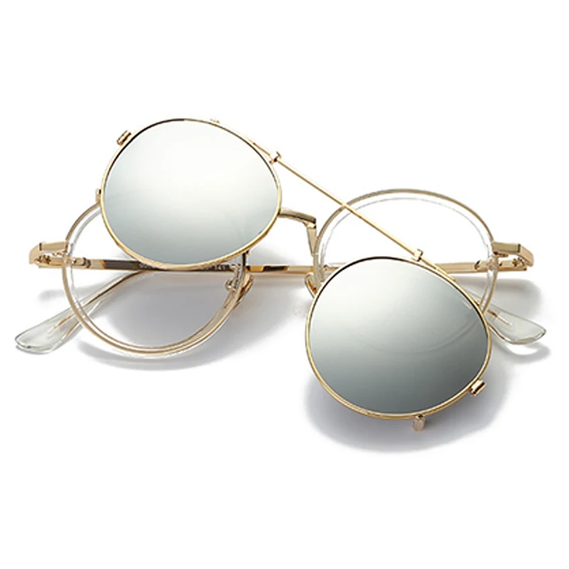 QIFENG оптическая оправа для очков Мужская женская с магнитами поляризованные прикрепляемые солнечные очки Близорукость очки Рамка QF054