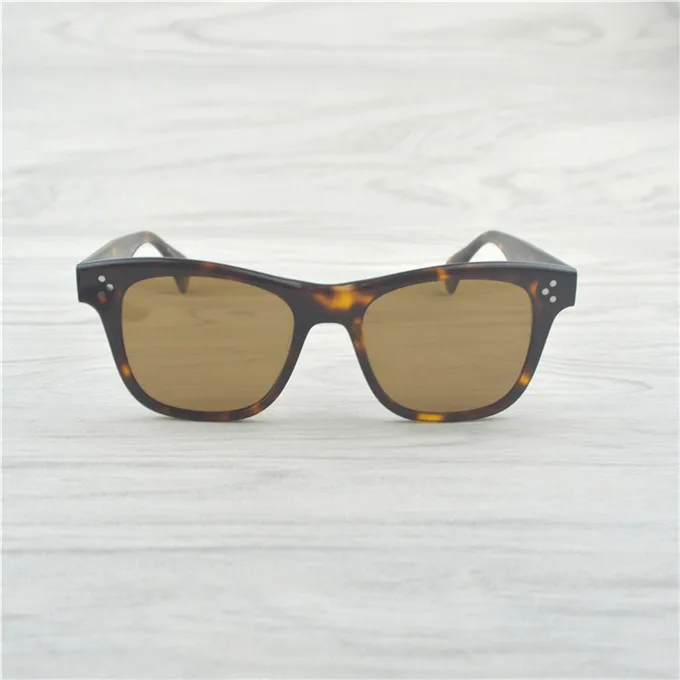 Г. пикантные роскошные прямоугольник солнцезащитные очки Для женщин Брендовая Дизайнерская обувь OV5302 ретро в форме кошачьих глаз солнцезащитные очки Jack Хьюстон женские очки UV400 - Цвет линз: Tortoise VS Brown