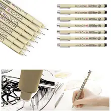 Sakura Pigma Micron Pen Needle Waterproof Drawing Sketch Pen 005 01 02 03 04 05 08 Black Art Markers Comic Designn Hook Line Pen pentel cartoons sketch pen jm20 ash drawing pen draft line pen