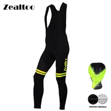Zealtoo winter fleece Keep Warm Cycling Bib Trousers Thermal MTB Bike Pants Bicycle Tights Coolmax 3D Gel Pad Cycling pants Zealtoo winter fleece Keep Warm Cycling Bib Trousers Thermal MTB Bike Pants Bicycle Tights Coolmax 3D Gel Pad Cycling pants