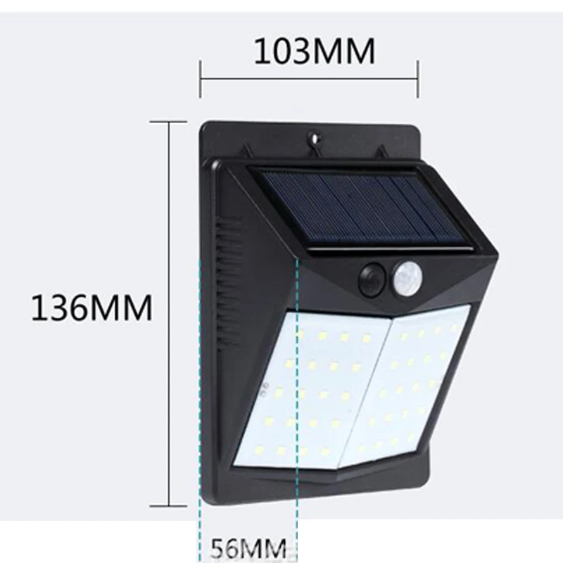 Solar Lights Solar Garden LightSolar Light Solar Lamp Outdoor Motion Sensor Wireless Solar Led Spotlights waterproof Bulb  (6)