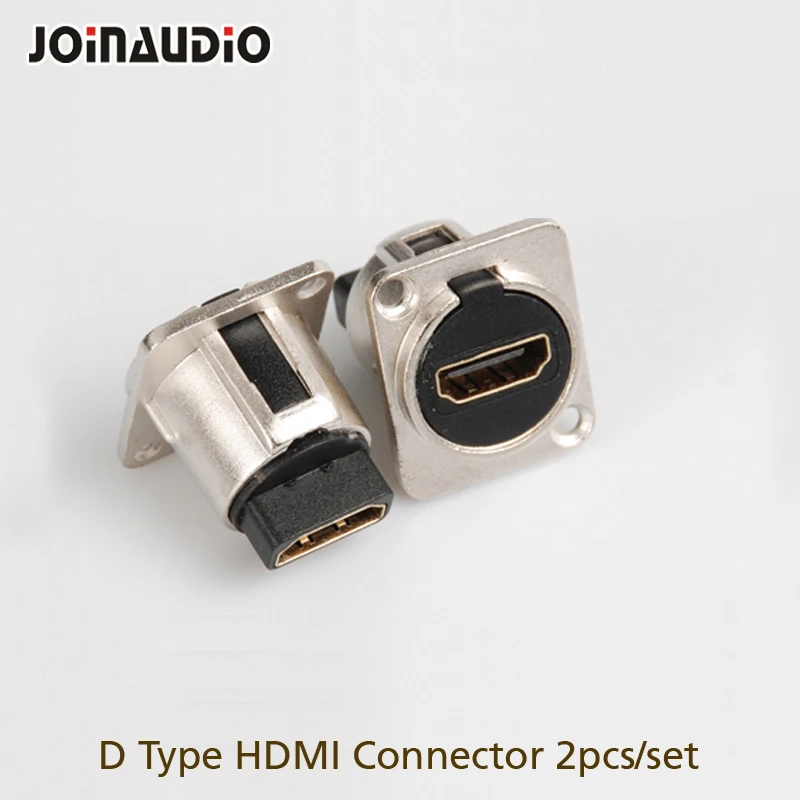 Разъем типа D JOINAUDIO HDMI гнездо к гнезду переходник разъем d образный корпус (2 шт. для