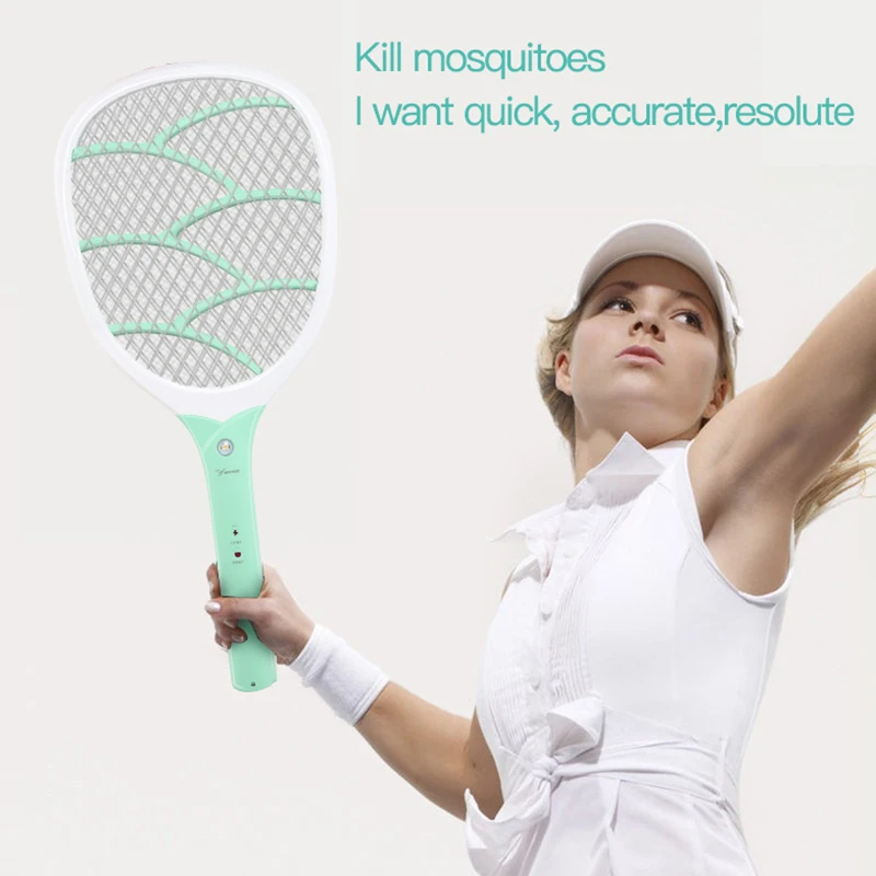 YAGE USB Electric Mosquito Swatter Repellent Bug Insect  Reject Killers Pest Reject Racket Trap Anti Mosquito Fly With Lights