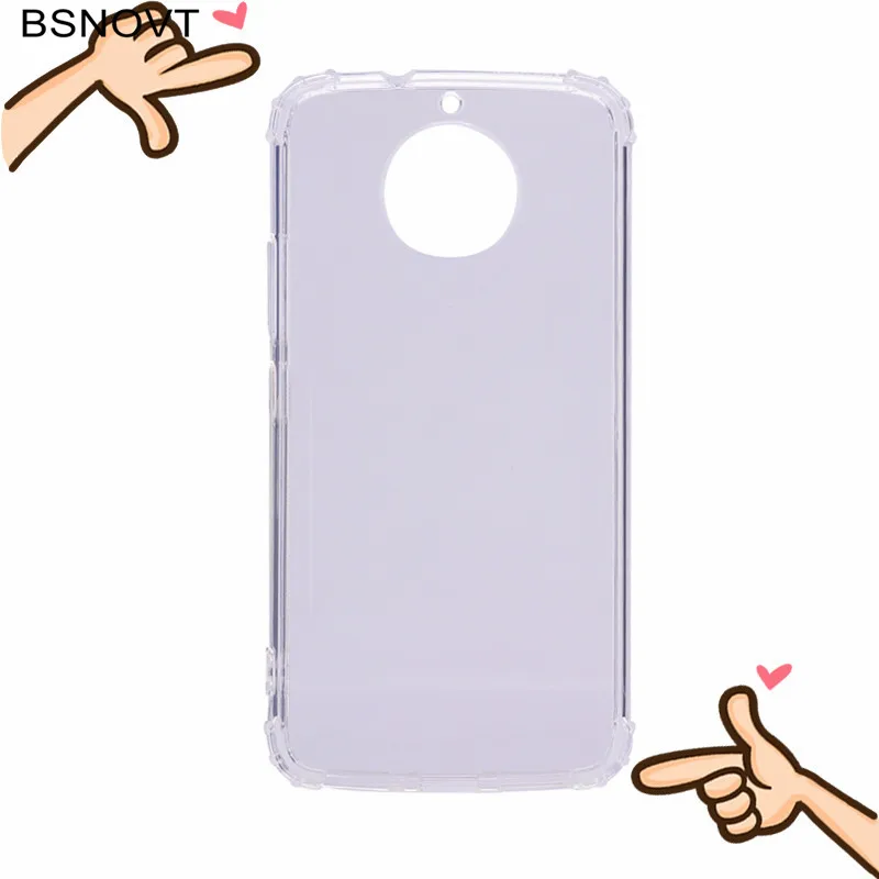 For Moto G5S Plus Case Cover Soft Clear TPU Shockproof Thin Back Funda Bumper |