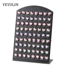 Дизайн, 36 пар, круглые серьги-гвоздики с единорогом и фламинго для женщин и девочек, подарочный набор украшений для ушей