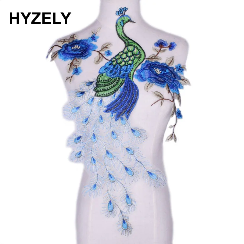 

Fabric sequin peacock Lace Sewing Applique Lace Collar Neckline Collar Applique DIY clothing accessory Scrapbooking