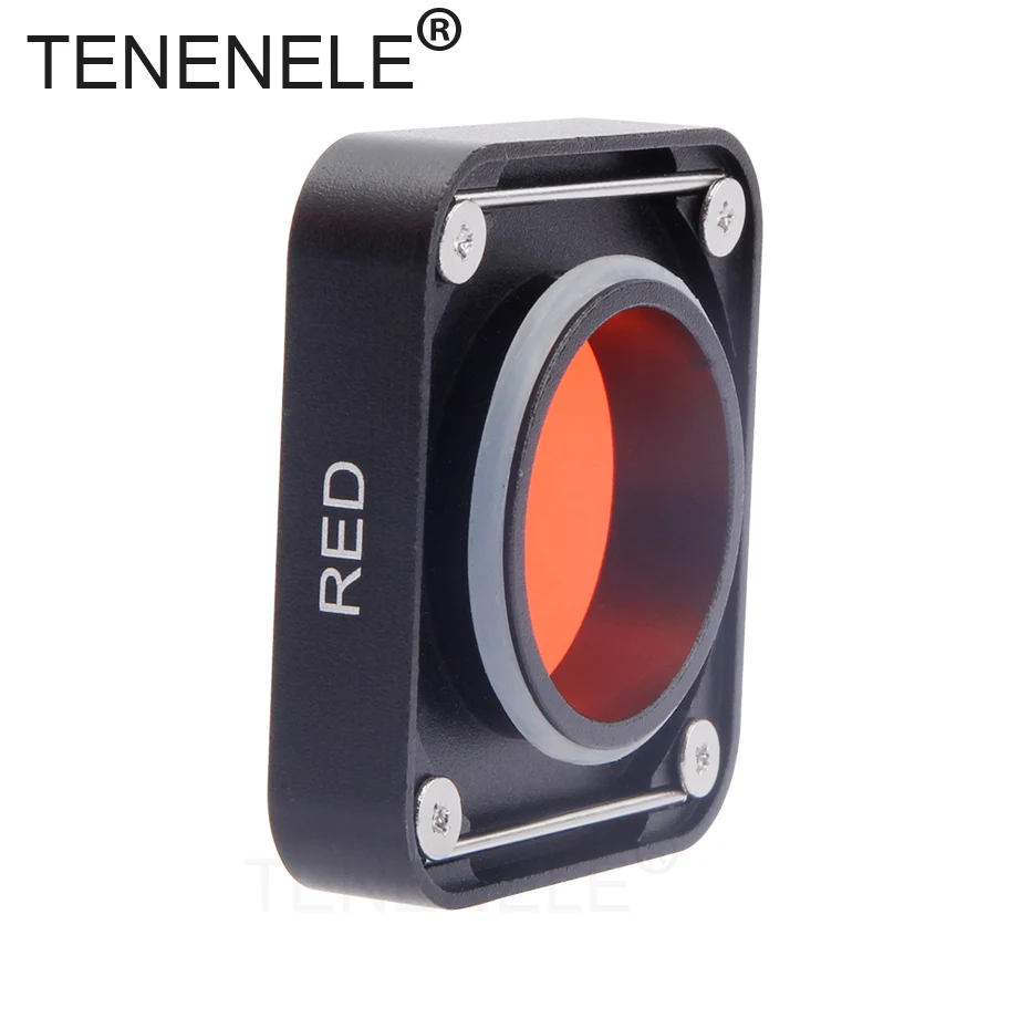 TENENELE GO PRO, фильтр для экшн-камеры, Цветной фильтр для Hero 5/6, UV Star C-PL, водонепроницаемые фильтры для объектива Hero 5 6