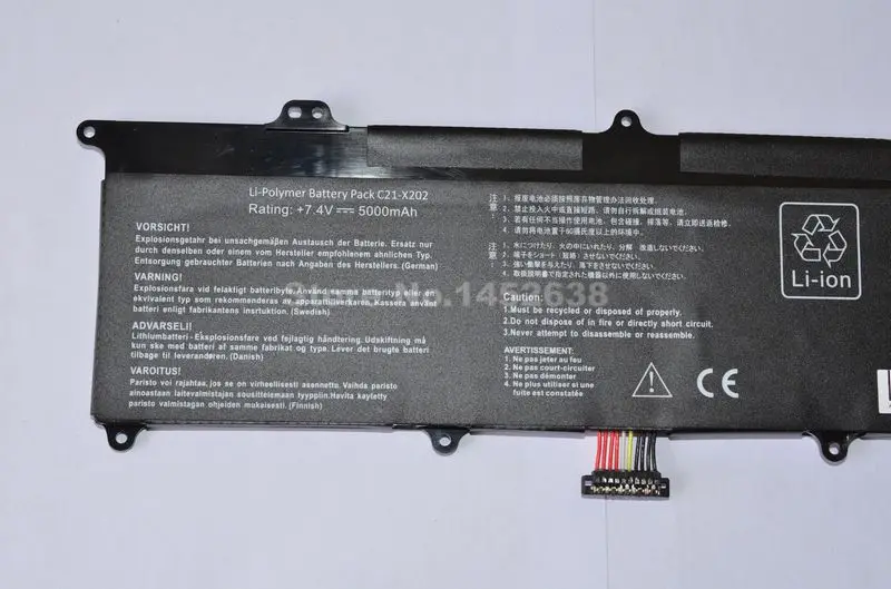 JIGU Battery For Asus VivoBook S200 S200E X202 X202E X201 X201E S200E-CT209H S200E-CT182H C21-X202 C21X202 4CELLS JIGU Battery For Asus VivoBook S200 S200E X202 X202E X201 X201E S200E-CT209H S200E-CT182H C21-X202 C21X202 4CELLS