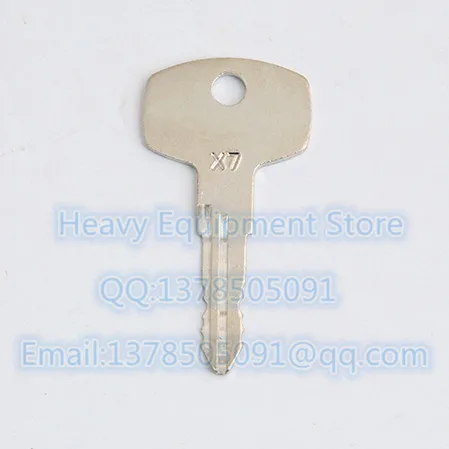5 шт X7 зажигания ключ для Nissan погрузчик тяжелого оборудования KEY00 000X7|Ключ от авто|