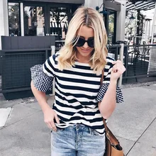 Европа и взрыв полосатая футболка