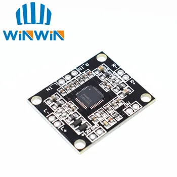 

A63 10pcs PAM8610 2x15W amplifier board digital two-channel stereo power amplifier board miniature
