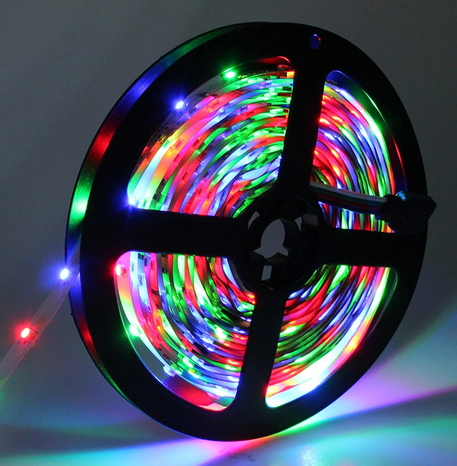 Светодиодная лента RGB 5 м 300 светодиодов не Водонепроницаемая 3528 DC12V 60