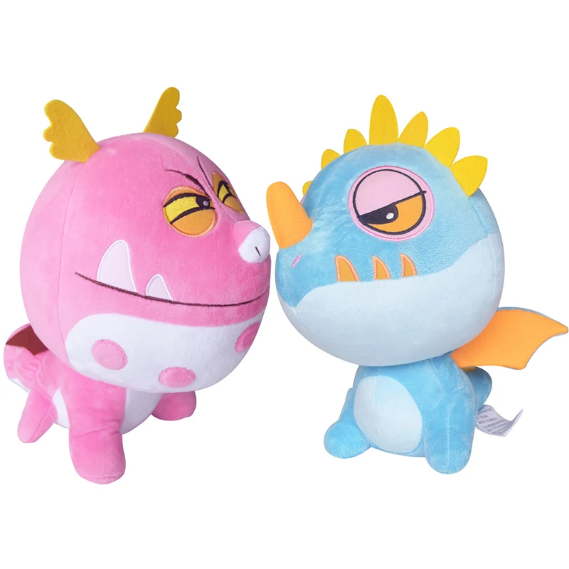 

23cm 27cm How to Train Your Dragon Toothless stormfly meatlug and Girlfriend Plush Light Fury Stuffed Doll Plush Toy Gifts
