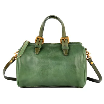 

winter novelty women genuine leather boston bag first layer cowhide handbag shoulder bag female small casual crossbody bag