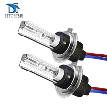 HID ксеноновая фара H7 35 Вт 55 Вт лампа подсветки 4300K 5000K 6000K 8000K 10000K 12000K Замена галогенной лампы(балласты в комплект не входят