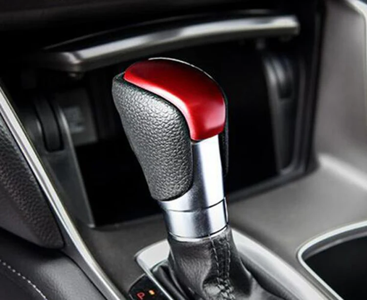 3 вида цветов черный карбоновый чехол для 10 го Honda Accord ручка переключения рулевого