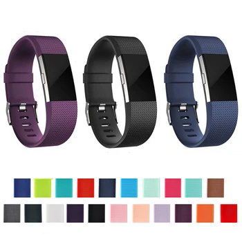 

Wrist Strap For Fitbit Charge 2 Fitness Tracker Bracelet Replacement Wriststrap for Fit bit Band Smart Wristband Accessories