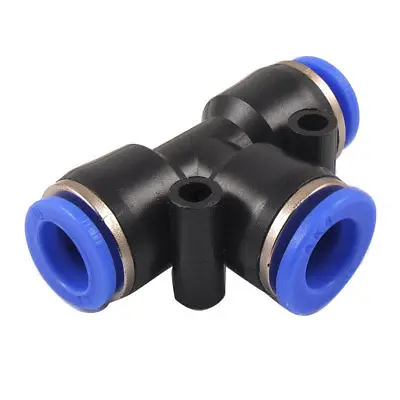 5 Pz 10Mm A 10Mm One Touch Raccordi Rapidi Connettori T Zfjoi