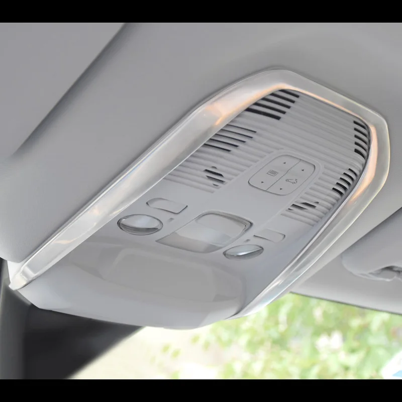 Stainless-Steel-Front-Rear-Reading-Light-Lamp-Decoration-Trim-Frame-Cover-For-Peugeot-3008-GT-5008