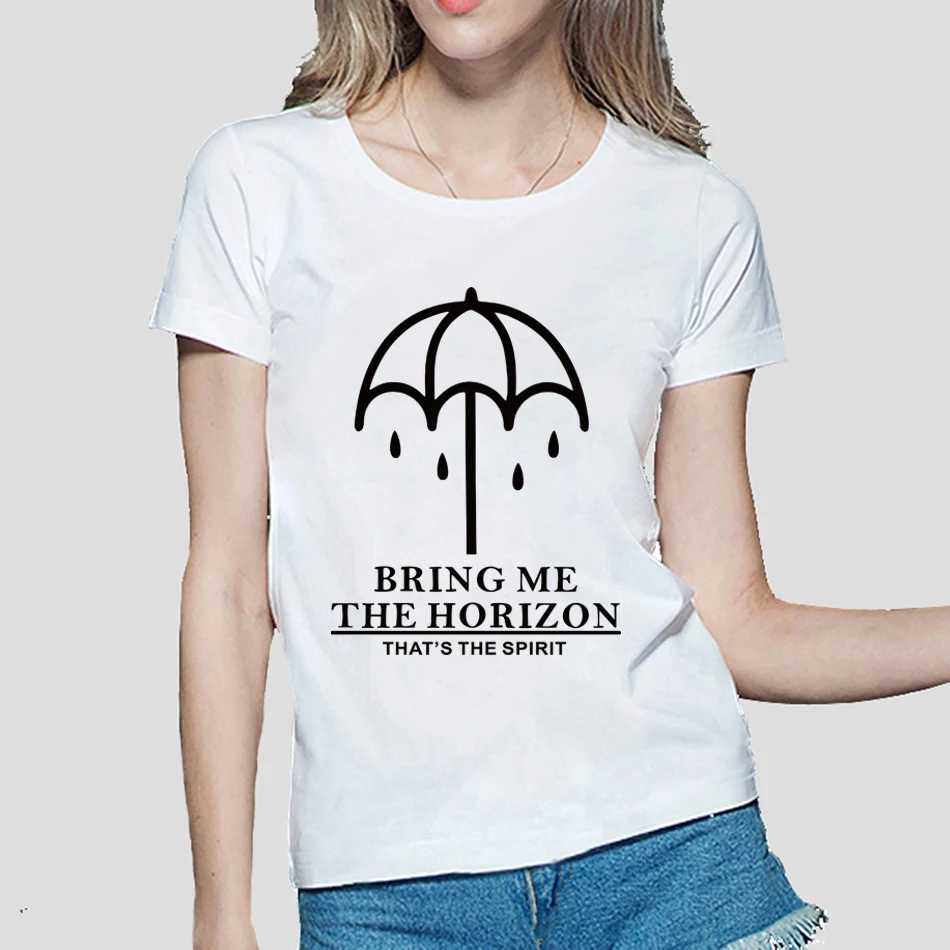 

BRING ME THE HORIZON printed funny tshirt women 2019 Fashion harajuku brand female t-shirt summer hipster kawaii punk tops tees