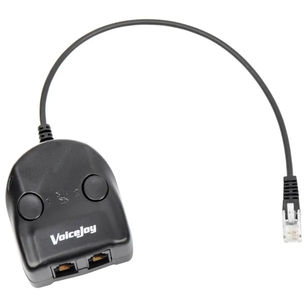 Office headset adapter RJ10/RJ9 Handset/Headset Switch Box headset