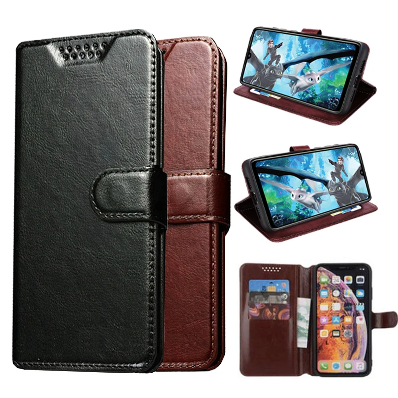 

Coque Flip Case for ZTE Blade V10 V9 Vita V8 Mini V7 Lite V6 Max A6 Lite L5 Plus L3 A1 AF3 A3 A5 Pro Leather Phone Case Cover