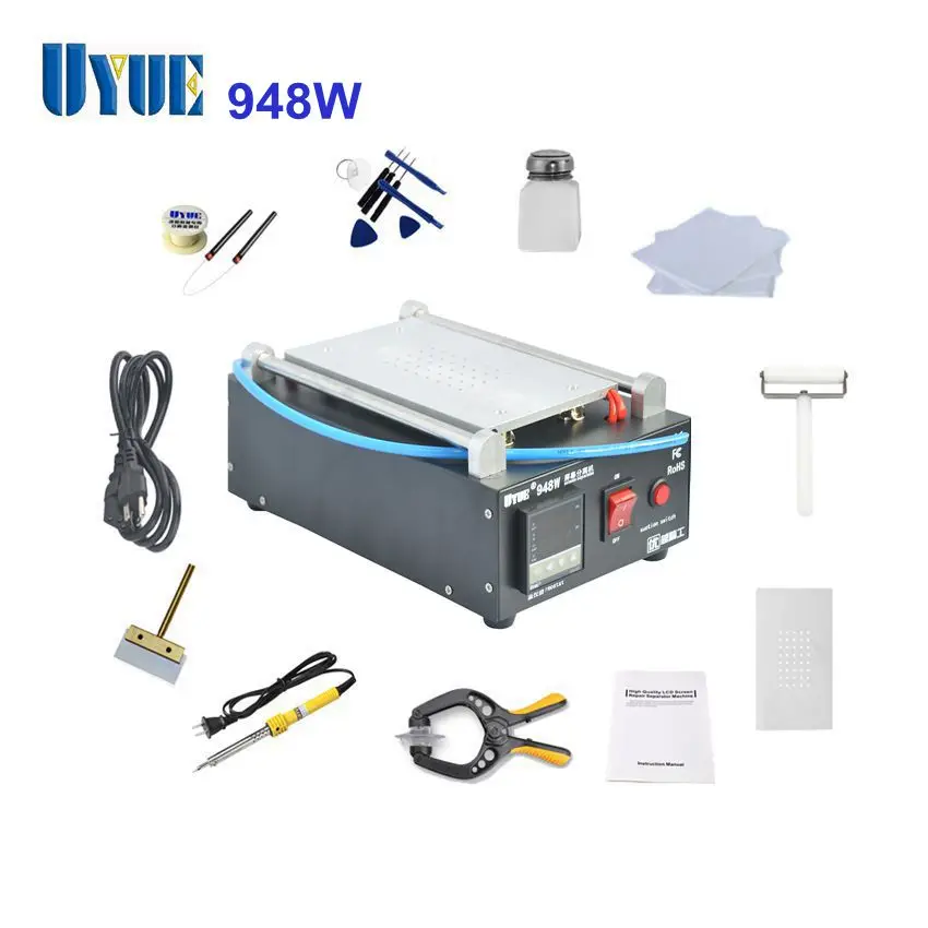 UYUE 948W Touch Glass Panel LCD Screen Separator for
