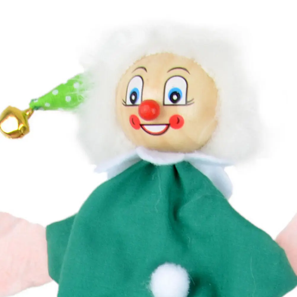 Случайный стиль лицо клоун кукольная игрушка колокольчик спрятать поиск всплывающие телескопические Развивающие игры для детей игрушки 1 шт