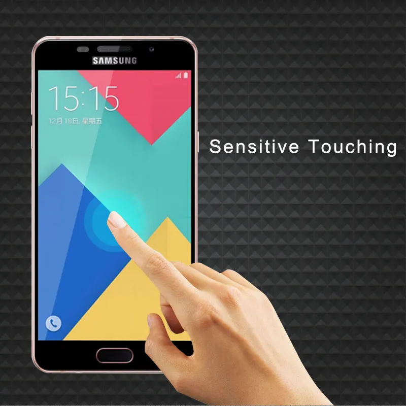 Закаленное стекло с полным покрытием для Samsung Galaxy A5 2016 A5100 защитная пленка экрана