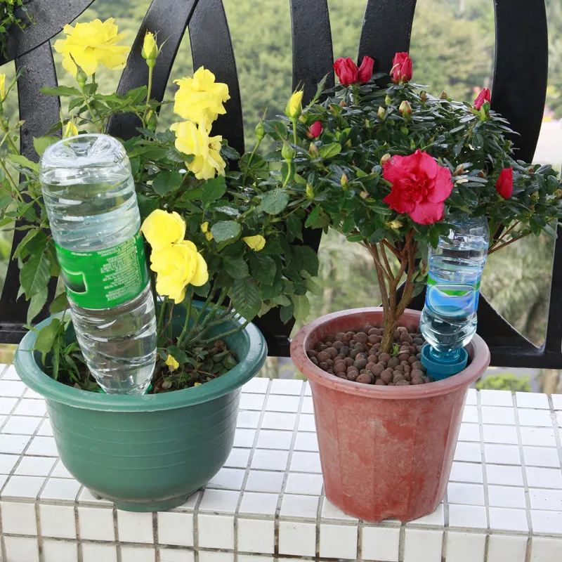 4 Pcs Ceramic Self Watering Spikes Automatic Plants Drip Irrigation