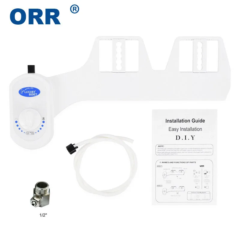 Не подключенное биде сиденье для унитаза задница распылитель насадка самоочищающаяся ванная комната неэлектрическое ягодицы мытье ORR