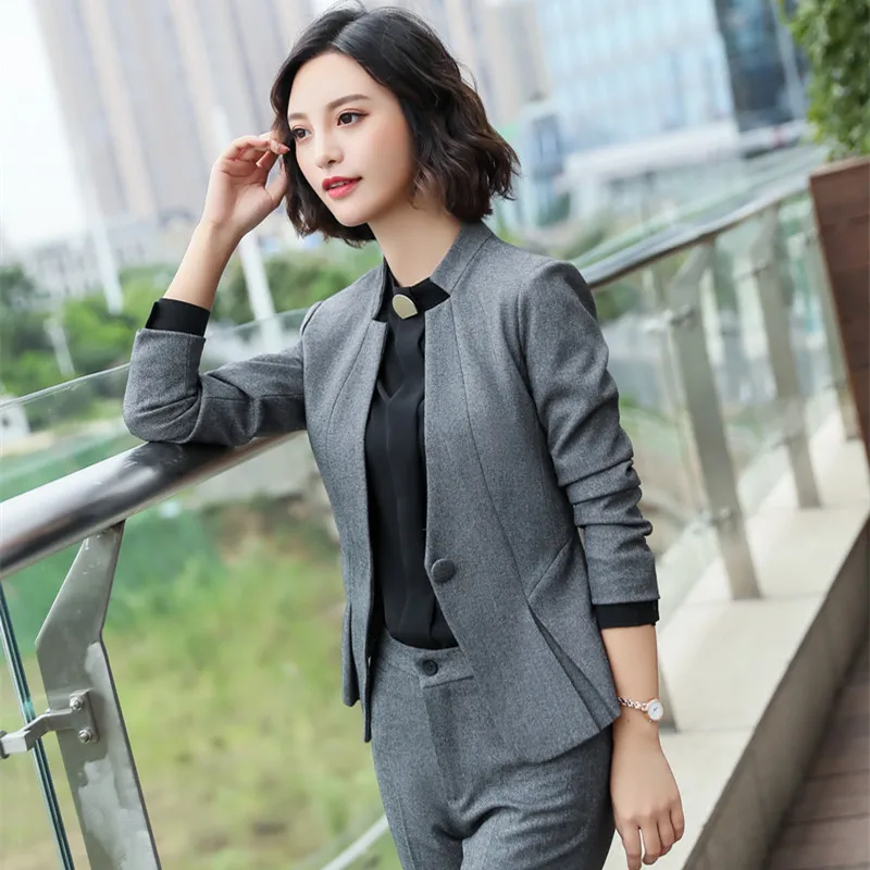 IZICFLY Formal Business Summer Clothes For Women Suits office Sets with Skirt Ensemble Femme 2 Pieces Pantalon Elegant Plus Size