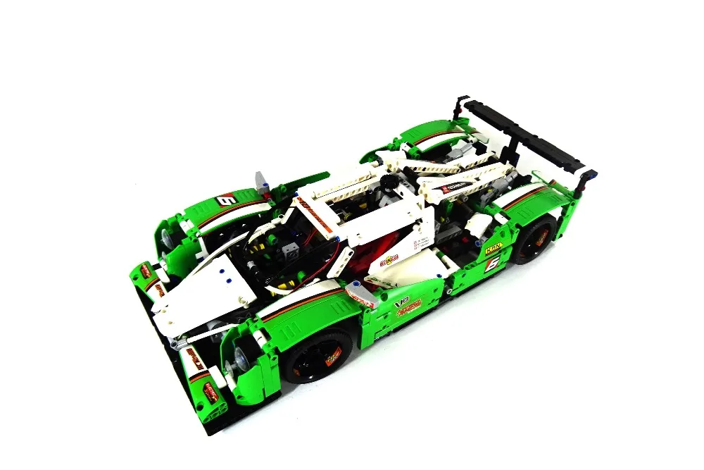 

CX 20003B 1249Pcs Model building kits Compatible with Lego 42039 24 Hours Race Car 3D Bricks figure toys for children