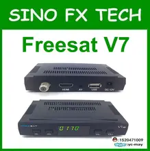 Free universial freesat V7 HD DVB S2 Satellite TV Receiver Support PowerVu Biss Key 1080p USB