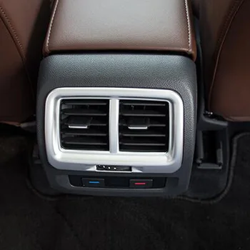 

New ABS Matte Rear Armrest Box Air Conditioning Vent Trim Cover For Volkswagen VW Touran 2016 2017 Car styling