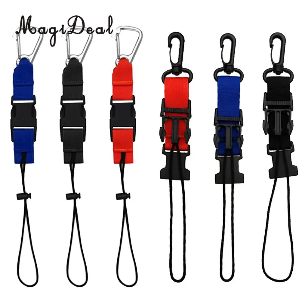MagiDeal Scuba Diving Lanyard bing Strap with Clip and Quick Release