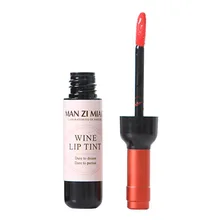 Hot 6 Colors Red Wine Bottle Stained Matte Lip Gloss Tint Liquid Lipstick Easy to Wear