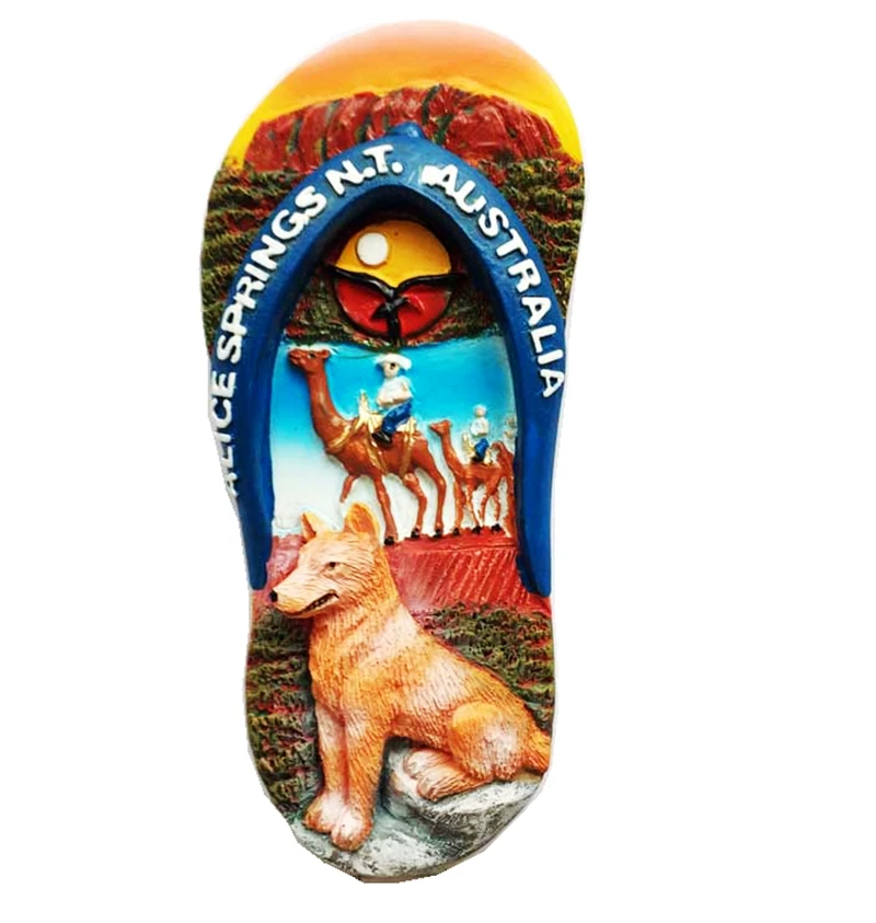 Australia Alice Springs Uluru National Park 3D Fridge Travel