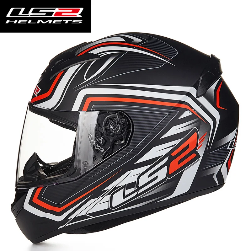 LS2 FF352 полный Fface moto rcycle шлем для женщин и мужчин гоночный мото rbike шлем ECE Сертификация capacete da moto cicleta casco moto - Цвет: 17