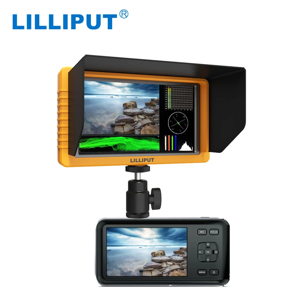 

Lilliput Q5 5.5" IPS Full HD Camera Monitor with SDI and HDMI Cross Conversion Metal Housing High Resolution for Camera