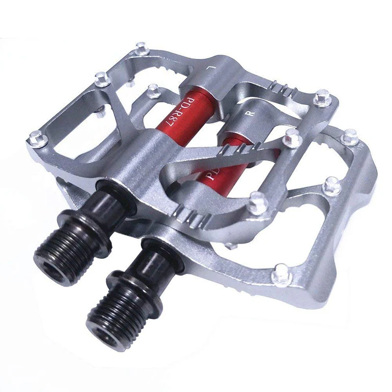 

Road Mountain Bike Pedals 3 Bearings Pedales Bicycle MTB Cycling Ultra-Light Anti-Slip Accessories Parts Riding Outdoor