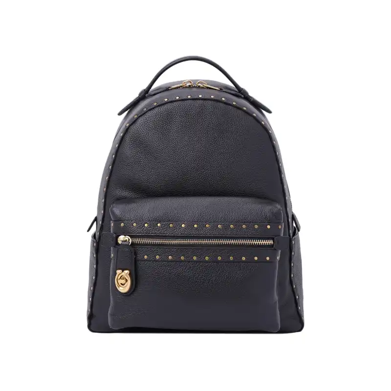 coach campus backpack with rivets